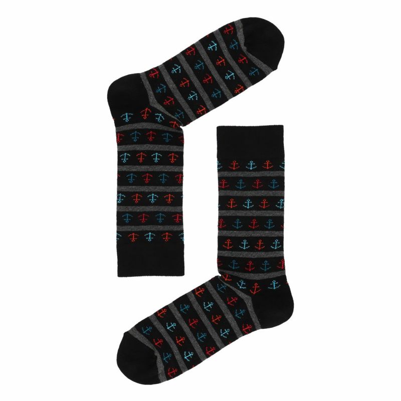 HS Anchor Stripes Sock