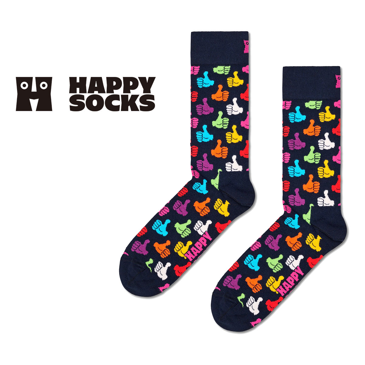 【23FW MAIN】 Thumbs Up （ サムズ アップ ）クルー丈 ソックス 靴下 ユニセックス メンズ ＆ レディース 10201112