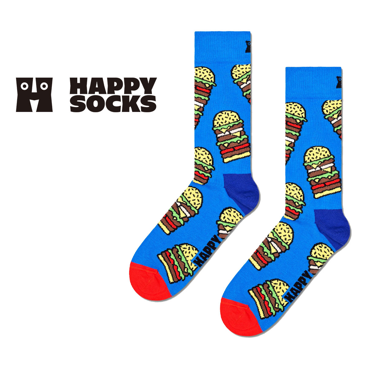 【23FW MAIN】 Burger （ バーガー ）クルー丈 ソックス 靴下 ユニセックス メンズ ＆ レディース 10231111