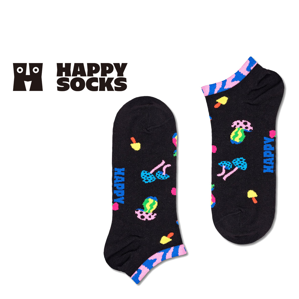 【23FW MAIN】 Mushrooms （ マッシュルーム ）スニーカー丈 ソックス 靴下 ユニセックス メンズ ＆ レディース 10232024