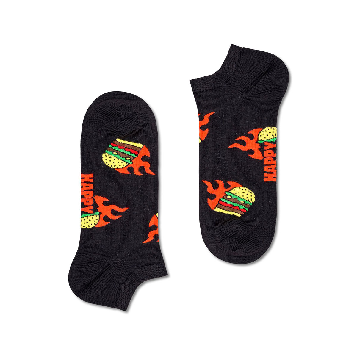 【23FW MAIN】 Flaming Burger （ フレーミング バーガー ） スニーカー丈 ソックス 靴下 ユニセックス メンズ ＆ レディース 10232031
