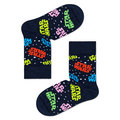 【23FW コラボ/KIDS】【Limited】 Happy Socks×Star Wars(スターウォーズ) ロゴ Kids Sock 子供 クルー丈 ソックス